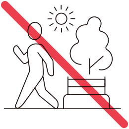 運動中
